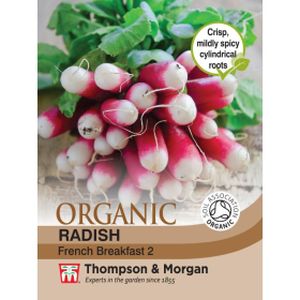Thompson & Morgan Radish French Breakfast 2 (organic