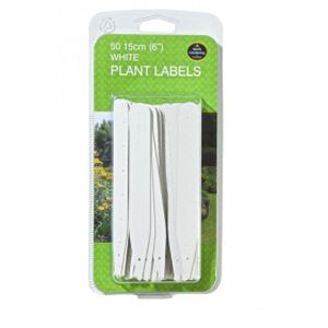 Garland 15cm (6")white Plant Labels (50)