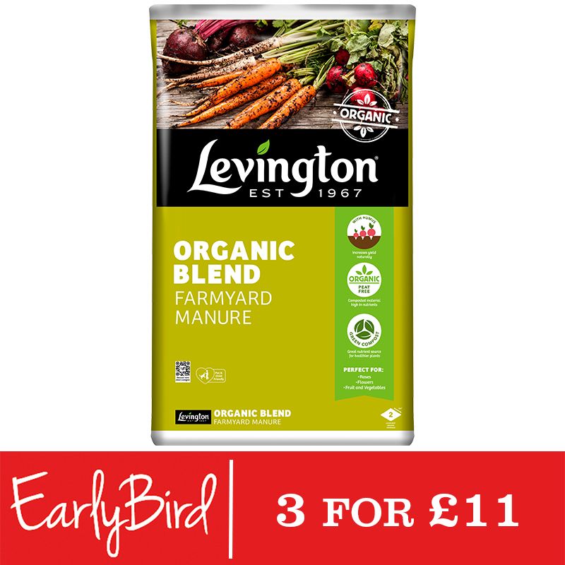 Levington Organic Blend Farmyard Manure 50 Litres