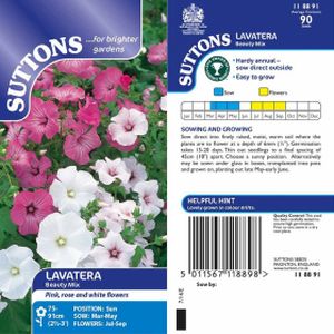 Suttons Lavatera (Mallow) Beauty Mix
