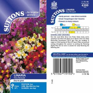 Suttons Linaria Fairy Bouquet