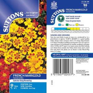 Suttons Marigold French Fantasia Mix