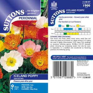 Suttons Poppy Iceland Special  Mix