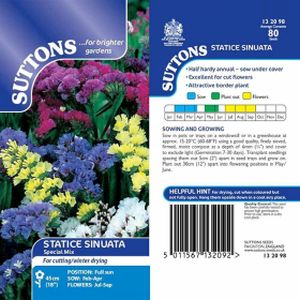 Suttons Statice Sinuata Special Seed Mix