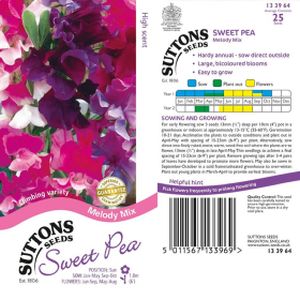 Suttons Sweet Pea Melody Mix
