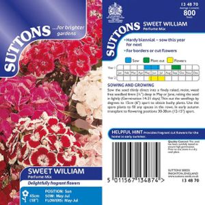 Suttons Sweet William Perfume Mix