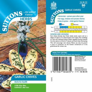 Suttons Herbs Garlic Chives