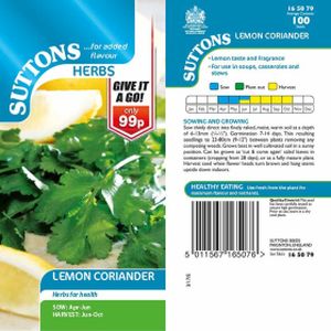 Suttons Herbs Lemon Coriander