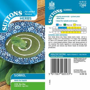 Suttons Herbs Sorrel Large