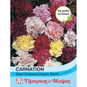 Thompson & Morgan Carnation Giant Chabaud Double Mxd