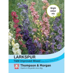 Thompson & Morgan Larkspur Improved Mixed