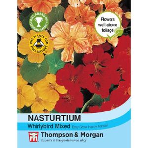 Thompson & Morgan Nasturtium Whirleybird Mixed