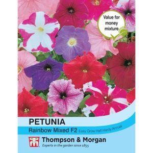 Thompson & Morgan Petunia Rainbow Mixed F2 Hybrid