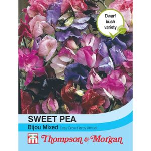 Thompson & Morgan Sweet Pea Bijou Mixed Seeds