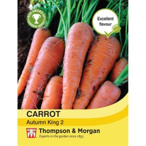Thompson & Morgan Veg Carrot Autumn King 2