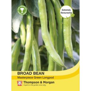 Thompson & Morgan Veg Broad/Fava Bean Masterpiece Green Longpod