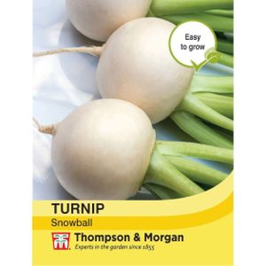 Thompson & Morgan Veg Turnip Snowball