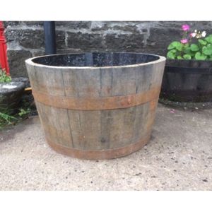 Crouch Rustic Oak Tub 40cm (16in)