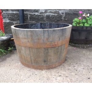 Crouch Rustic Oak Tub 61cm (24in)
