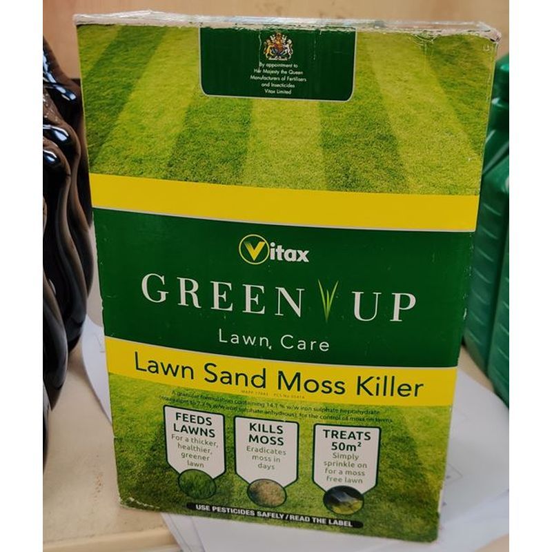 Vitax Green Up Lawn Sand Moss Killer