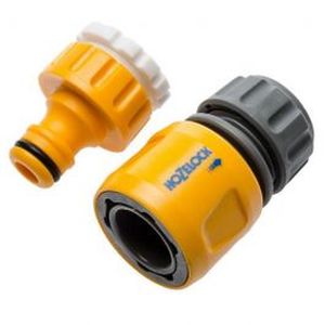 Hozelock Threaded Tap + Hose End Connector (2071 6025)