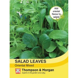 Thompson & Morgan Salad Leaves Niche Oriental Mixed