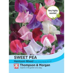 Thompson & Morgan Sweet Pea Heirloom Mix