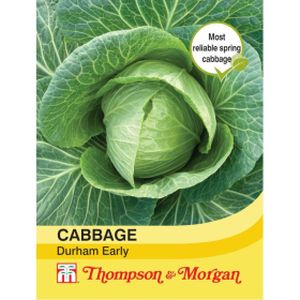 Thompson & Morgan Veg Cabbage Durham Early