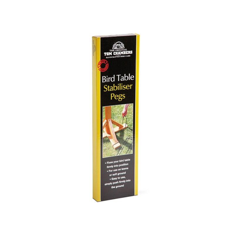 Tom Chambers Bird Table Stabiliser Pegs (4 Pack)