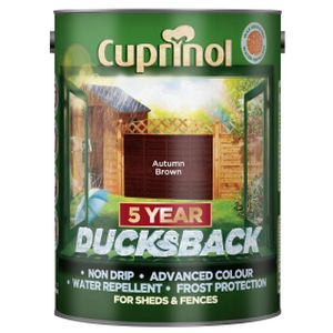 Cuprinol Ducksback Autumn Brown 5LTR