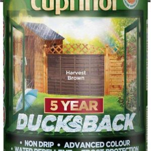 Cuprinol Ducksback Harvest Brown 5Ltr