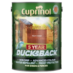 Cuprinol Ducksback Rich Cedar 5LTR