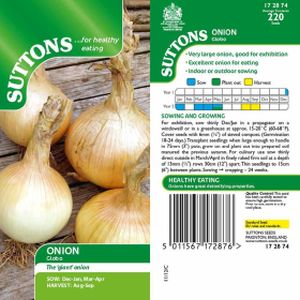 Suttons Onion Globo