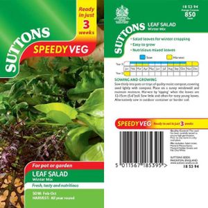 Suttons Leaf Salad Winter Mix