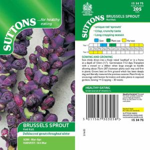 Suttons Brussels Sprout Red Ball