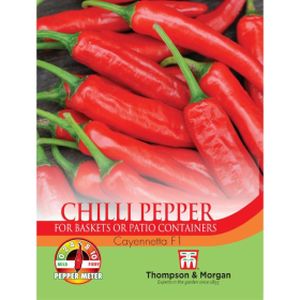 Thompson & Morgan Pepper Chilli Cayennetta