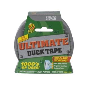 Duck Ultimate Silver Tape 50mm x 25m