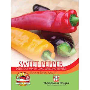 Thompson & Morgan Pepper Sweet Tasty Mix F1 Hybrid