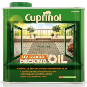 Cuprinol Decking Oil Nat Oak 2.5ltr