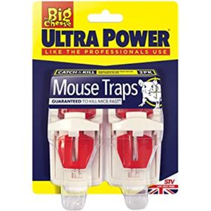 Stv Ultra Power Mouse Traps - Twinpack