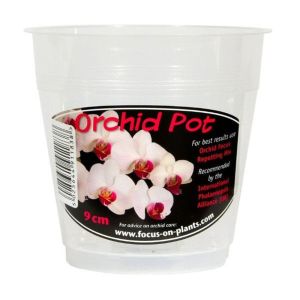 Growth Technology - Clear Orchid  Pot - 9cm