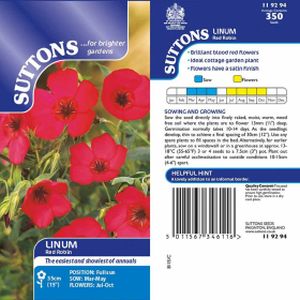 Suttons Linum Red (giag)