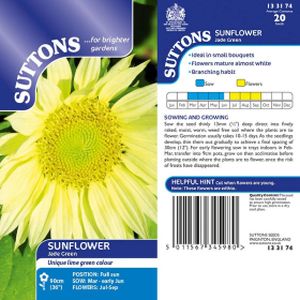 Suttons Sunflower Jade Green