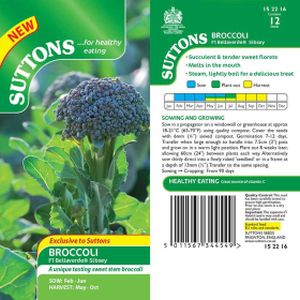 Suttons Broccoli Bellaverde