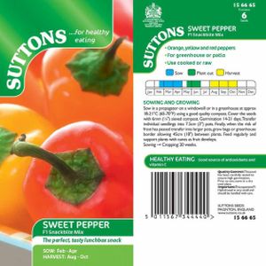 Suttons Pepper-Sweet Snackbite Mixed