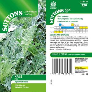 Suttons Seeds - Kale Fizz