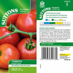 Suttons Tomato Summer Frolic
