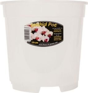 Growth Technology - Clear Orchid  Pot - 19cm