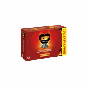Zip Firelighters 40 Cubes (33% Free)