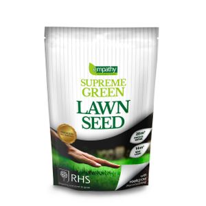 Rhs Supreme Green Lawn Seed With Rootgrow